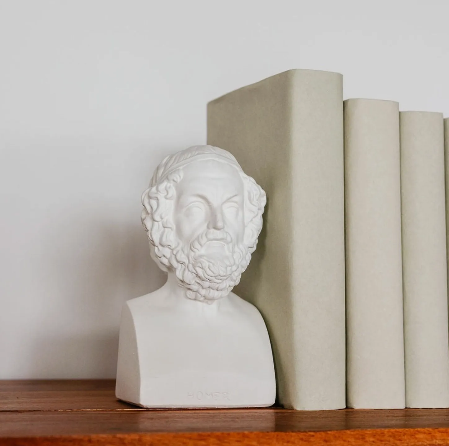 Homer   Aristotle Bookends
