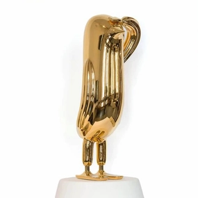Hopebird - Glossy Gold with Satin White Base 