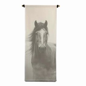 Horse Vertical Canvas Scroll 