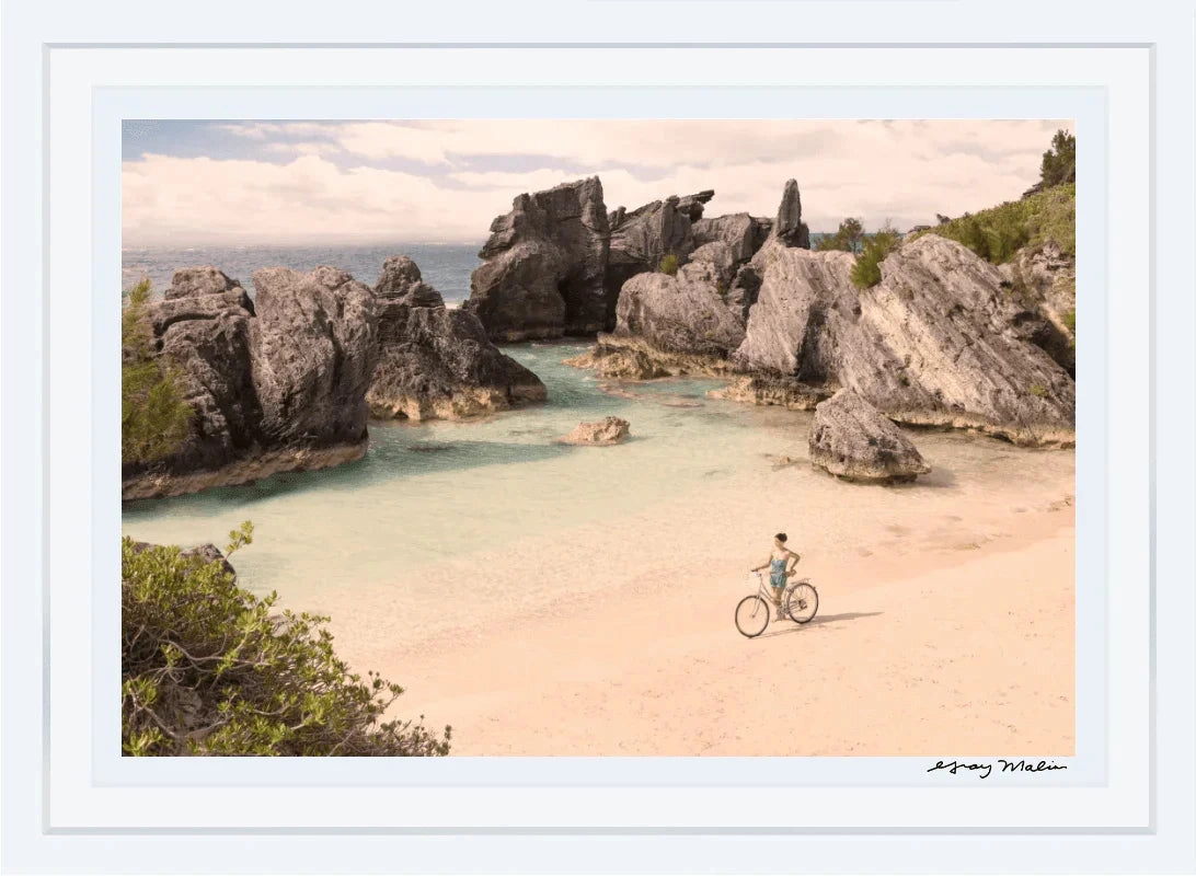 Horseshoe Bay, Bermuda Print by Gray Malin