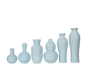 Icy Blue Vase- Assorted Sizes 