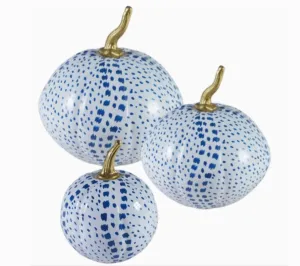 Incredible Blue Dot Pumpkins 