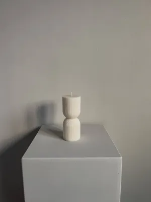 Ios Short Pillar Candle 