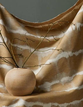 Isha Linen Blend Fabric 