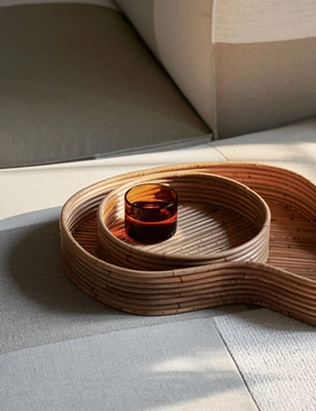 Isola Trays (Set of 2) by Ferm Living 