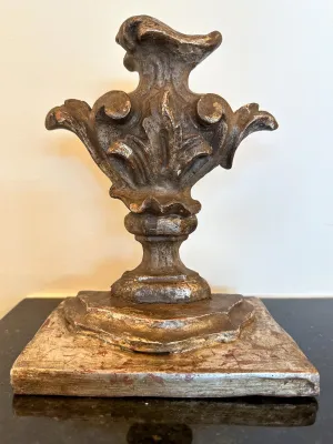 Italian Antique Fragment on Stand 