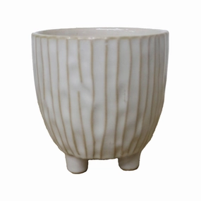 Ivory Footed Candle 