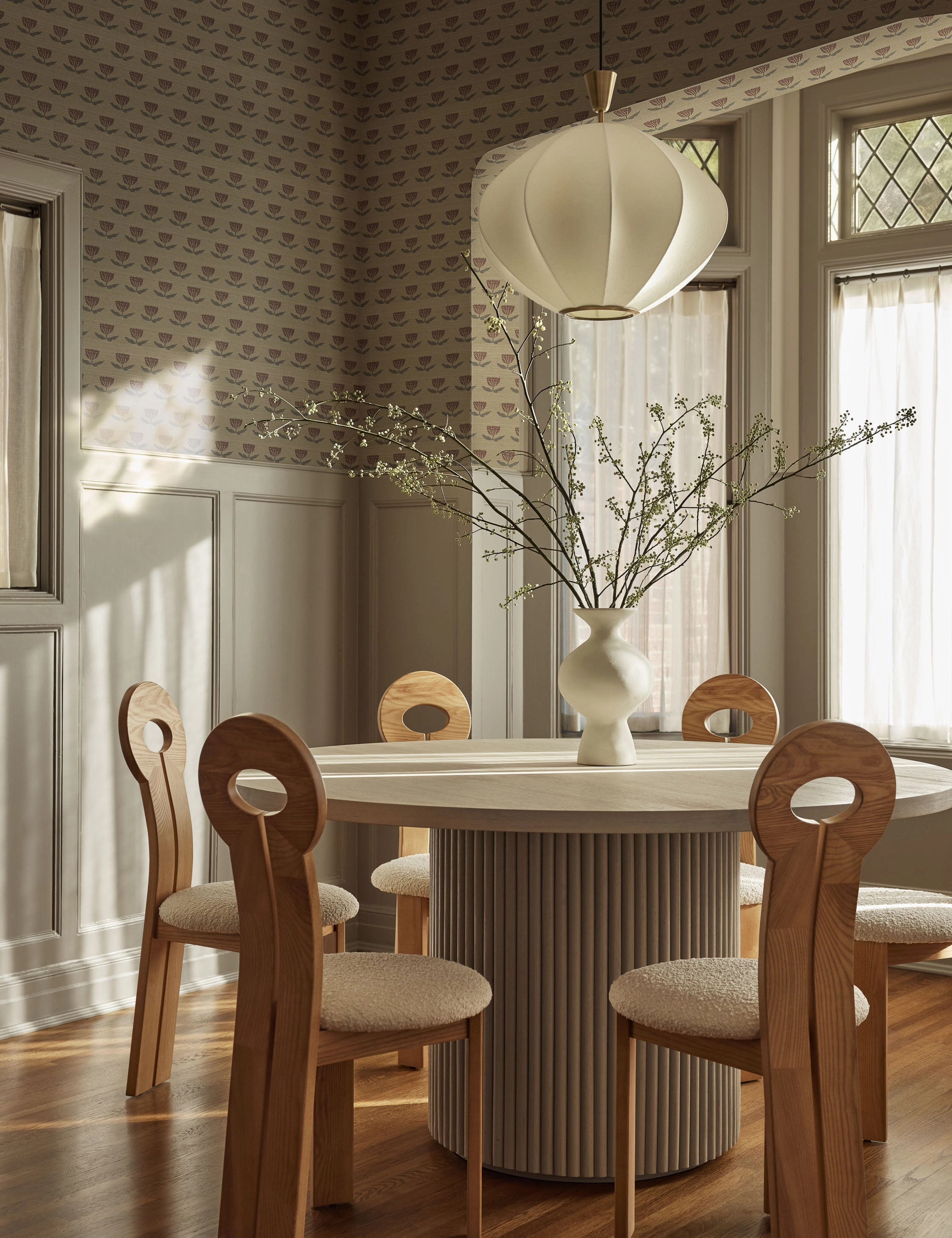 Janna Grasscloth Wallpaper by Sarah Sherman Samuel