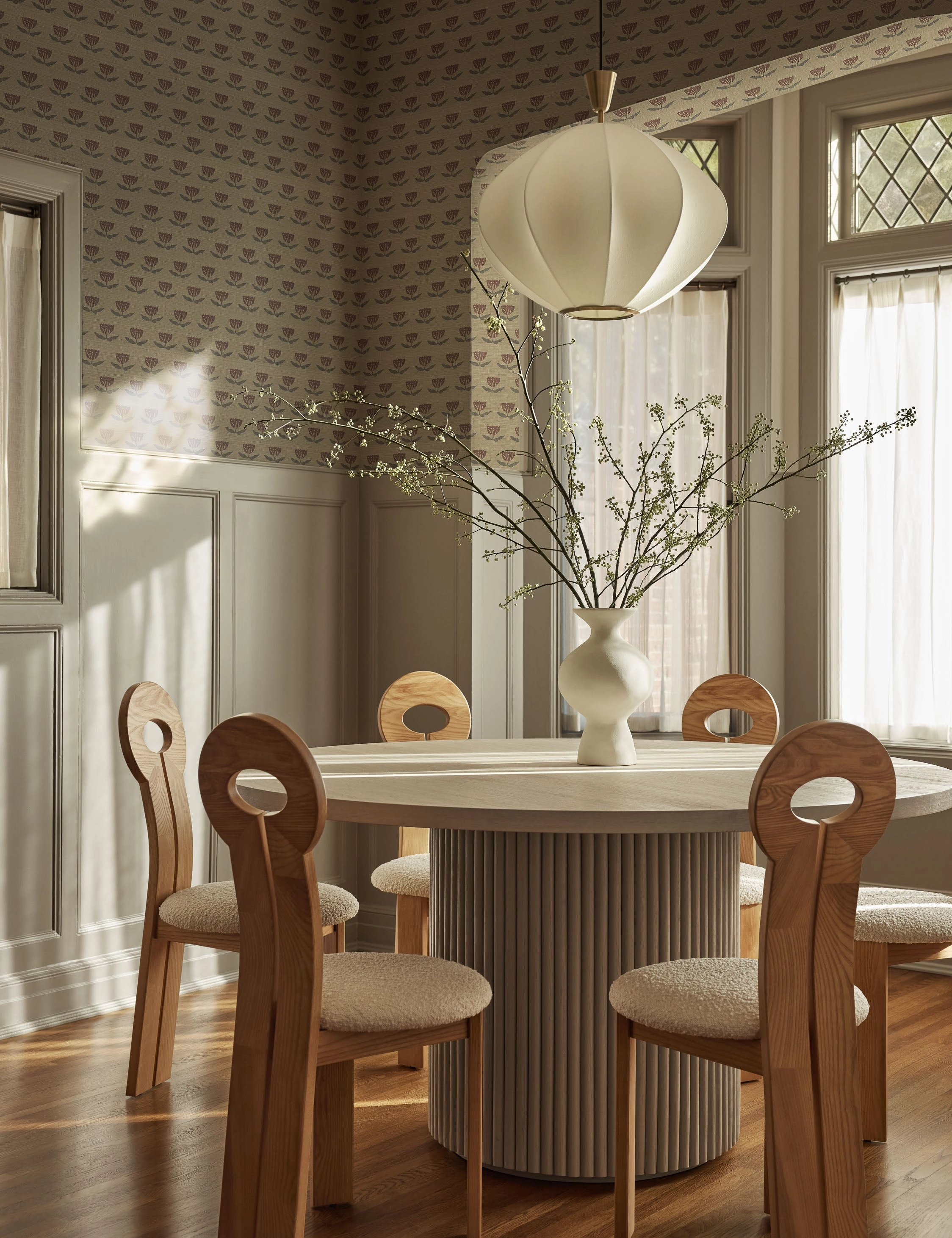 Janna Grasscloth Wallpaper by Sarah Sherman Samuel