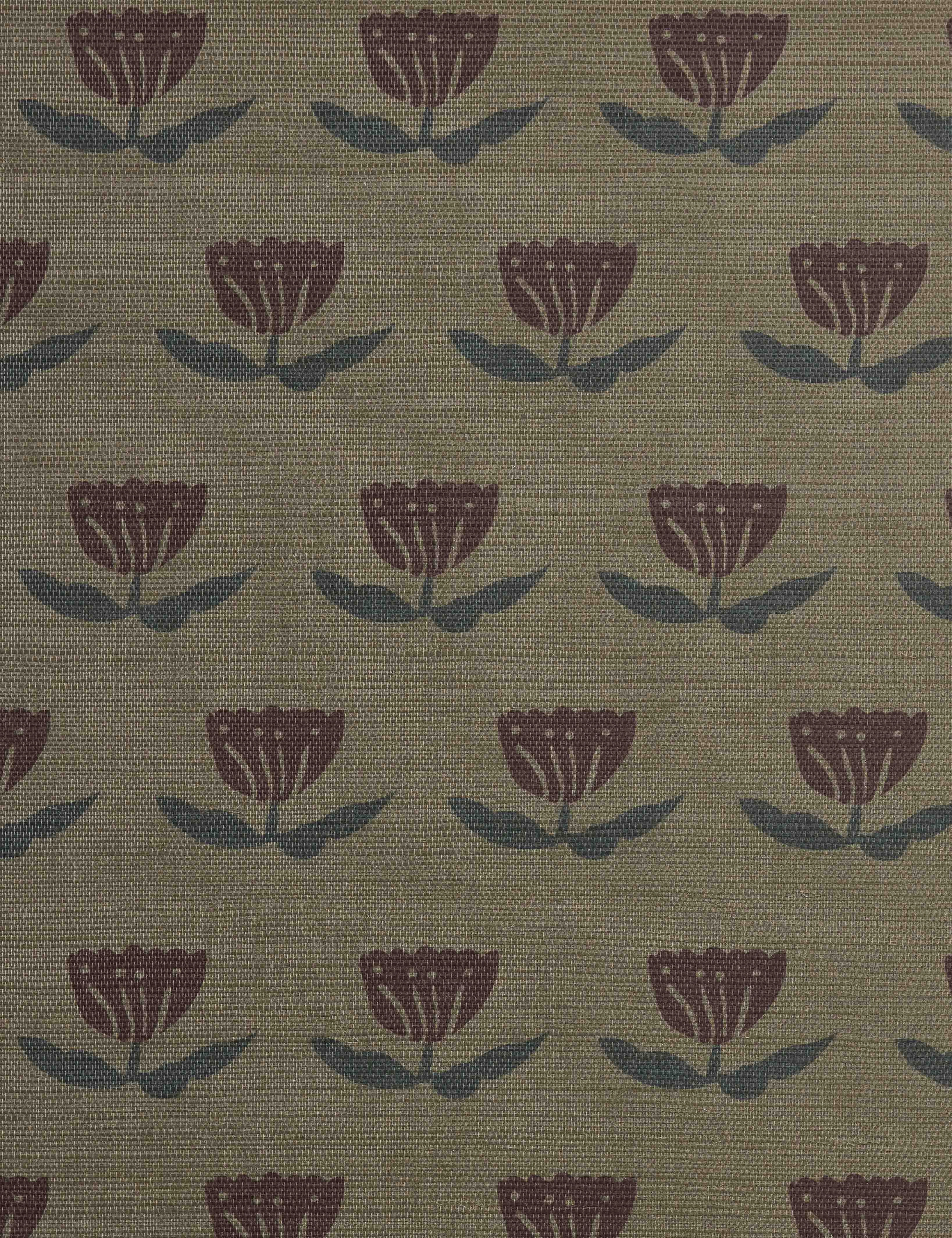 Janna Grasscloth Wallpaper by Sarah Sherman Samuel
