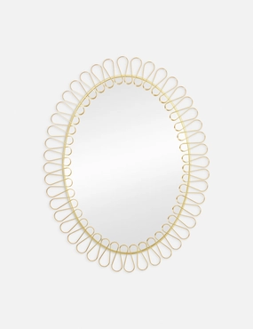 Jazlyn Oval Mirror 