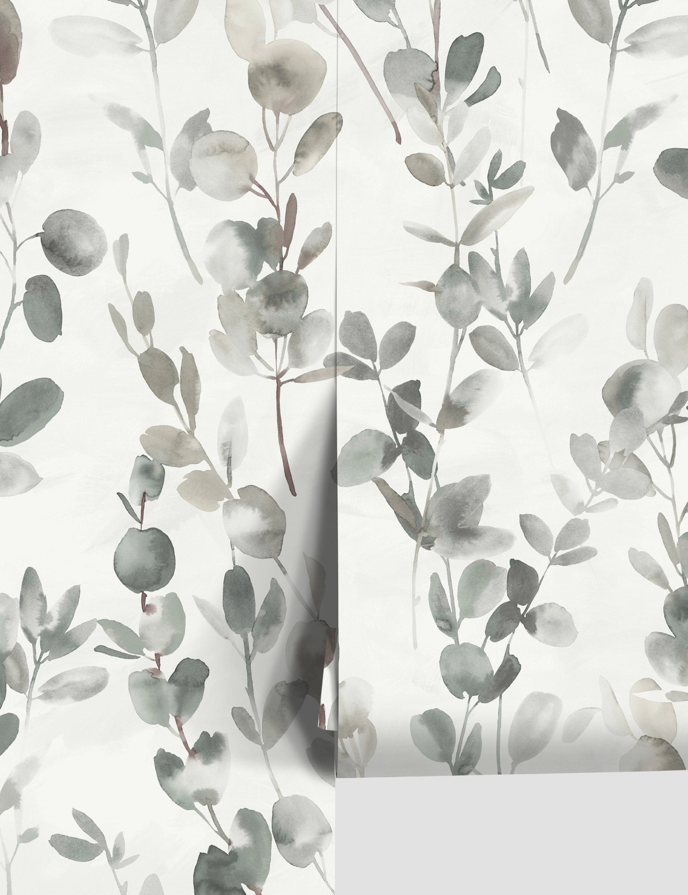 Joyful Eucalyptus Wallpaper by Candice Olson