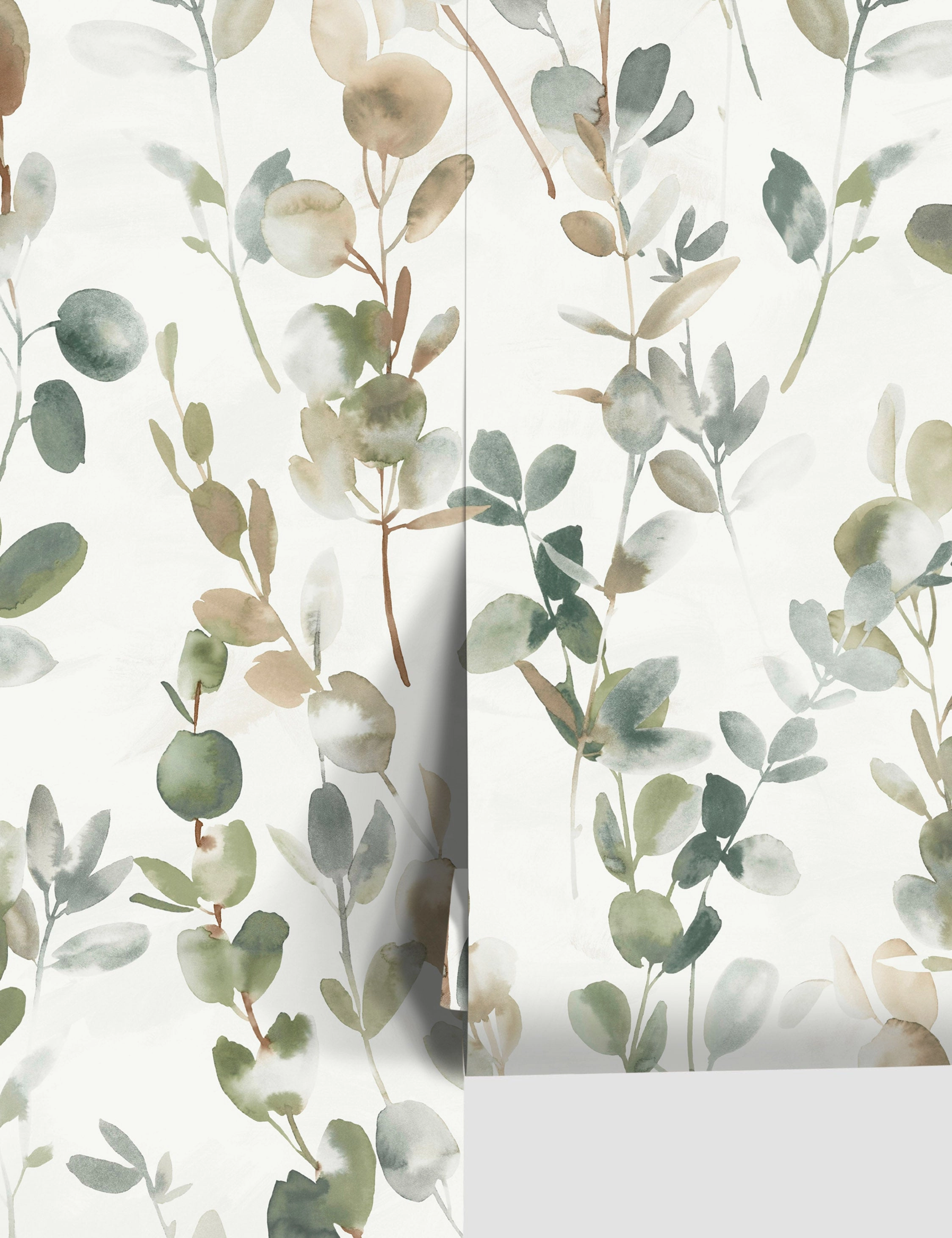 Joyful Eucalyptus Wallpaper by Candice Olson 