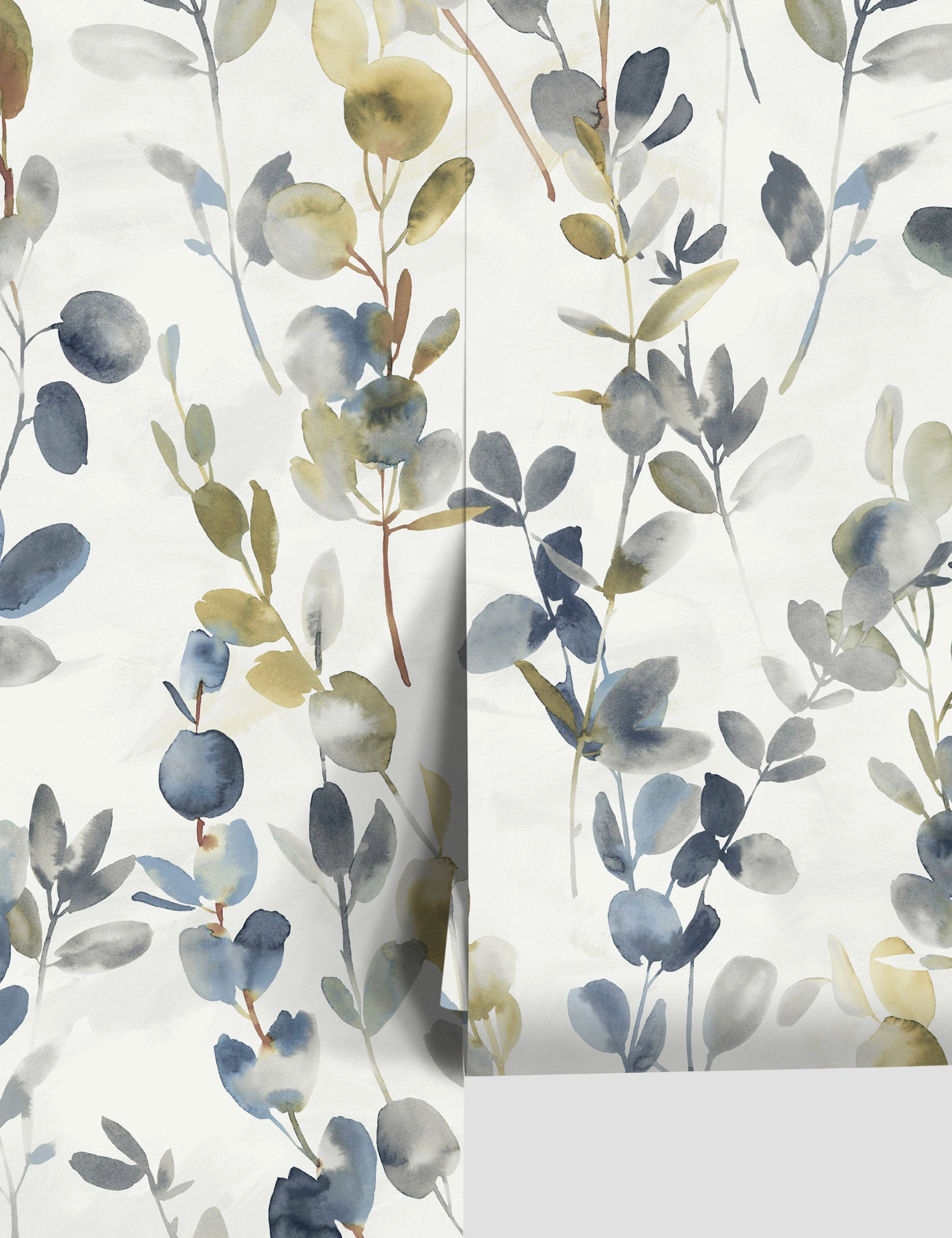 Joyful Eucalyptus Wallpaper by Candice Olson