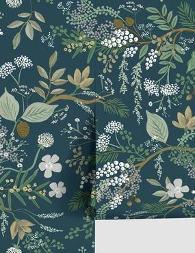 Juniper Forest Premium Peel   Stick Wallpaper by Rifle Paper Co. 