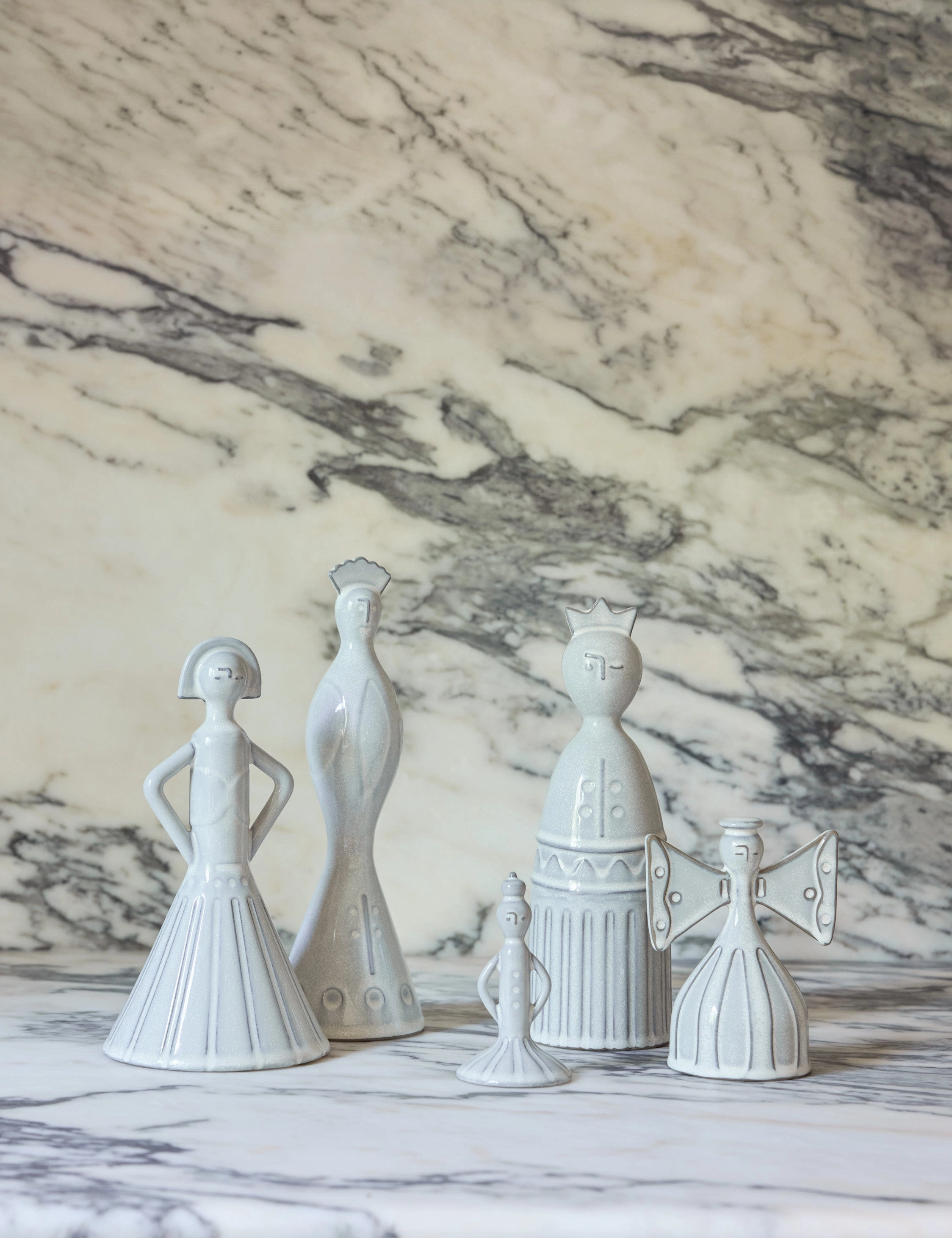 Kello Ceramic Bells (Set of 5) by Sarah Sherman Samuel