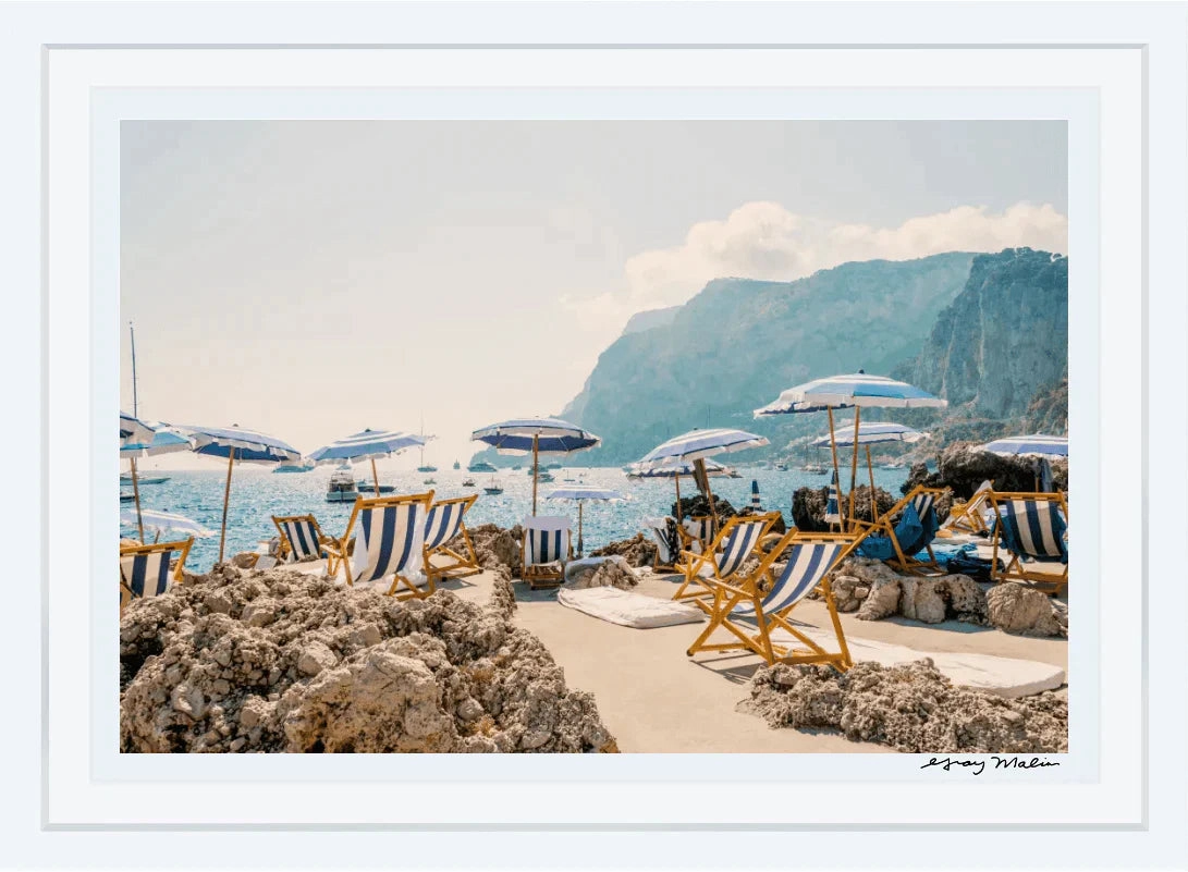 La Fontelina Beach Club, Capri II Print by Gray Malin