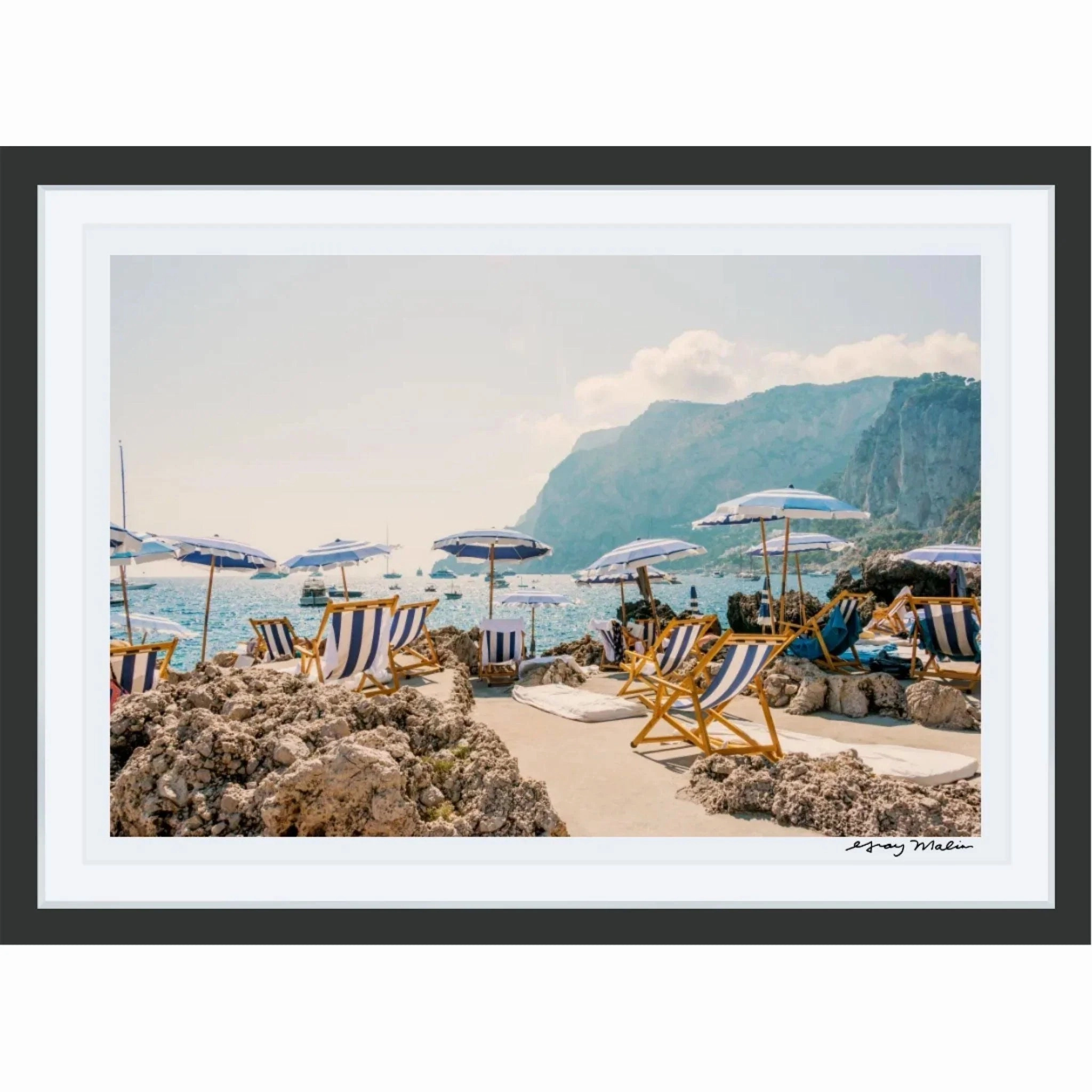 La Fontelina Beach Club, Capri II Print by Gray Malin