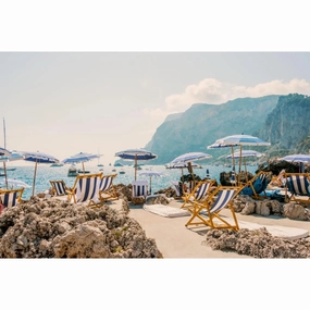 La Fontelina Beach Club, Capri II Print by Gray Malin 