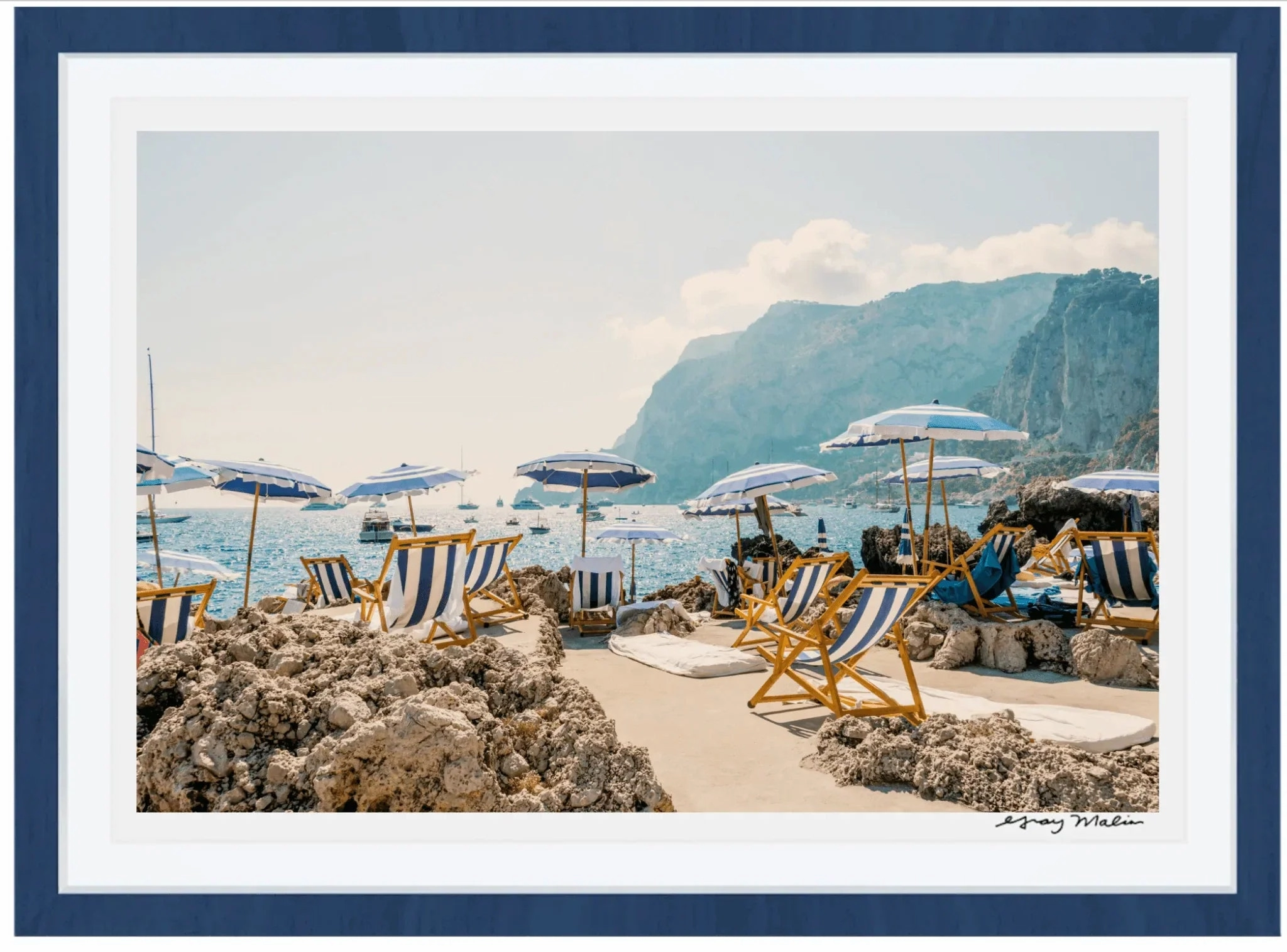 La Fontelina Beach Club, Capri II Print by Gray Malin