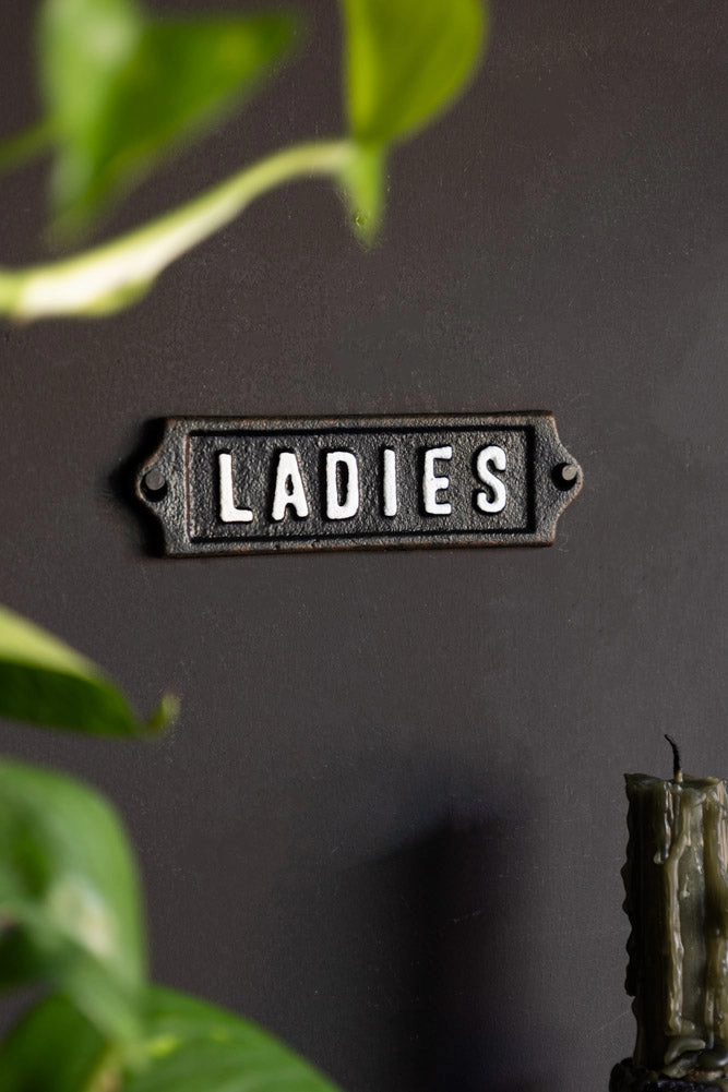 Ladies Door Hanging Sign 