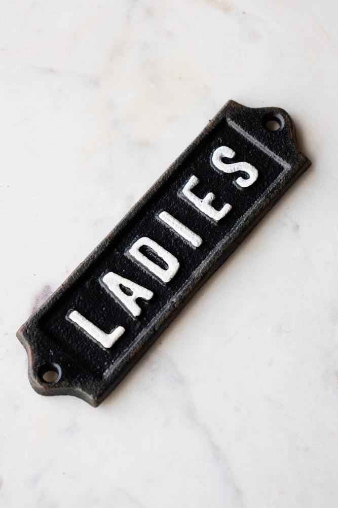 Ladies Door Hanging Sign