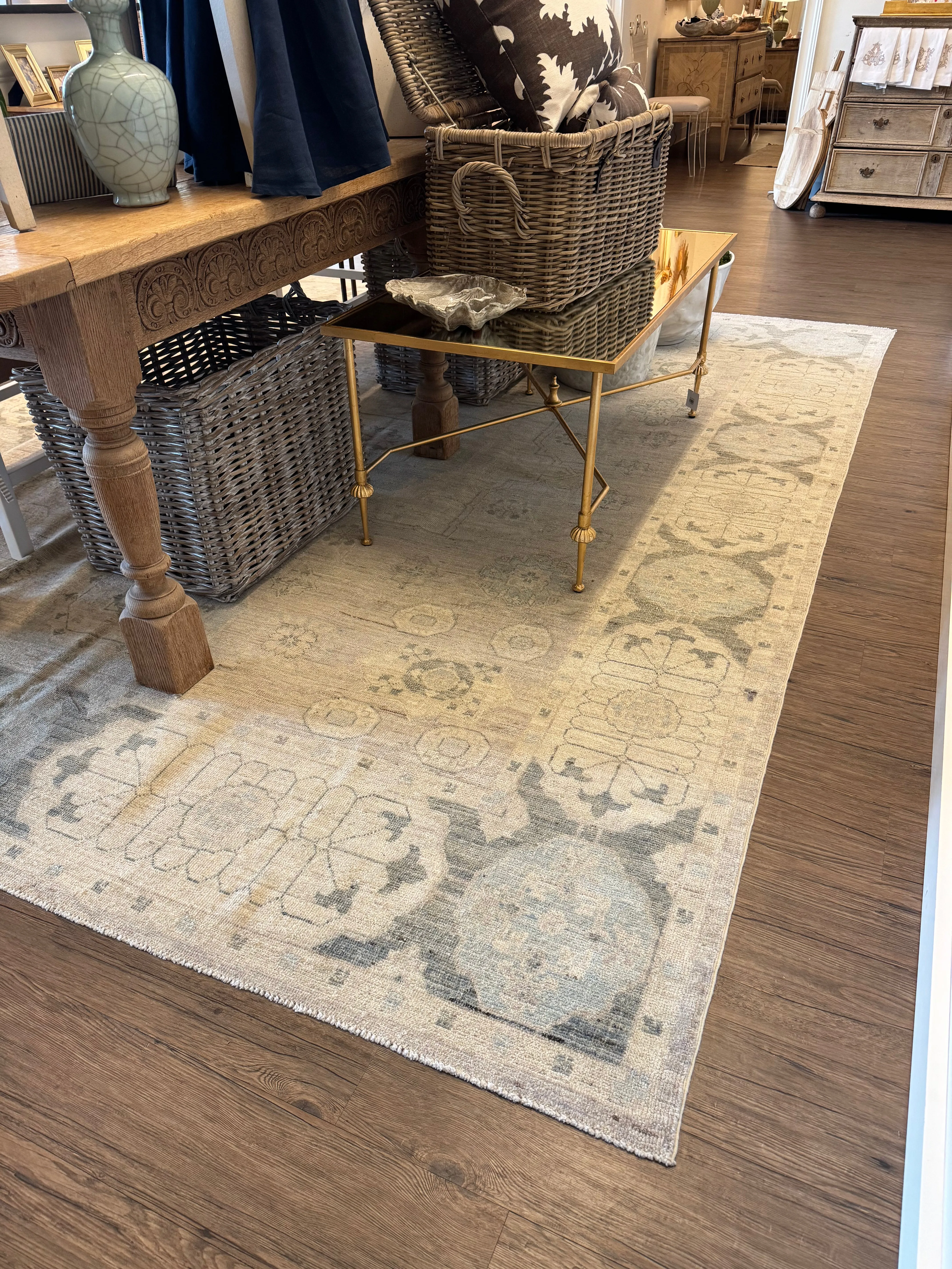 Large Oushak Rug