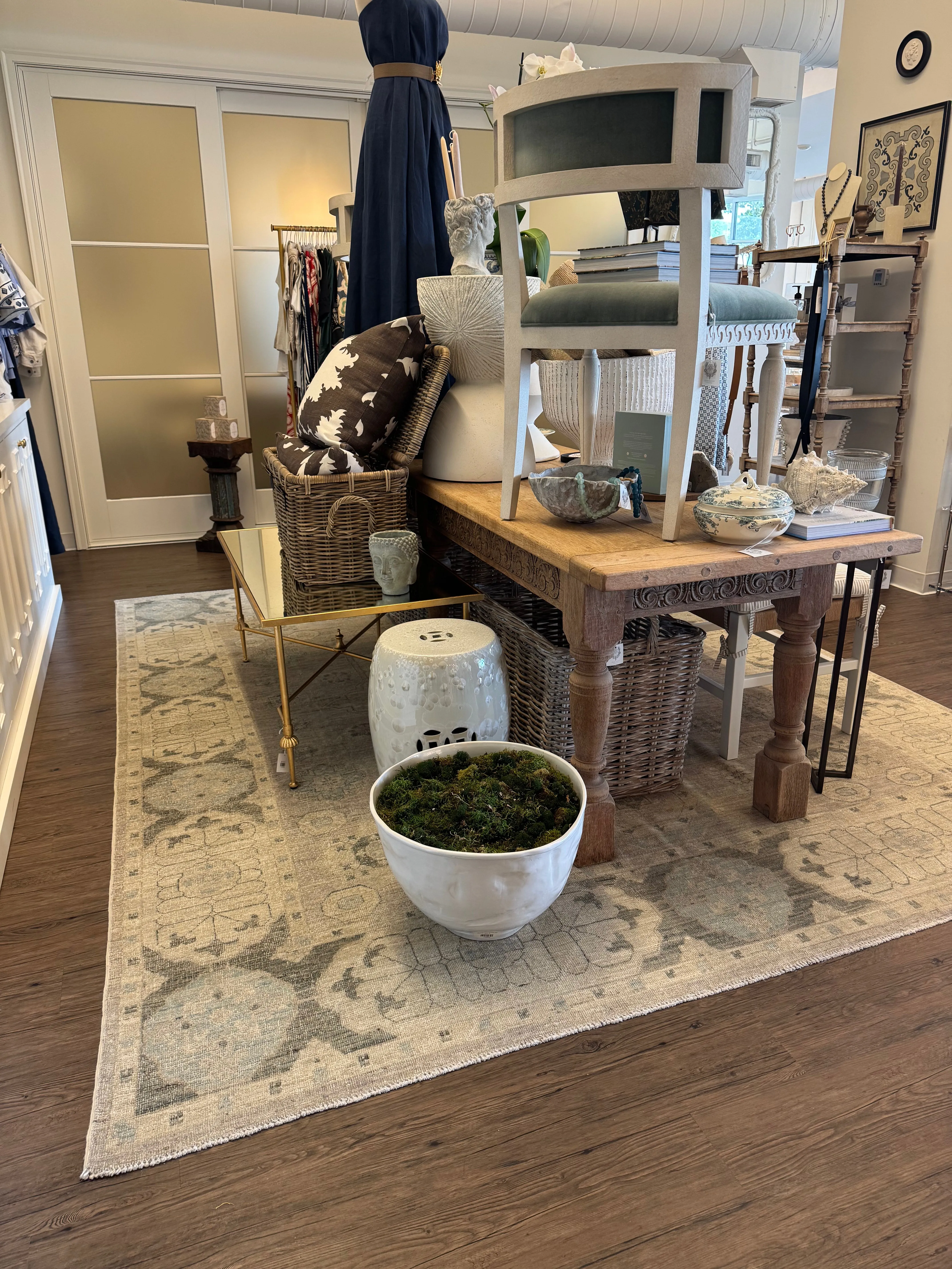 Large Oushak Rug