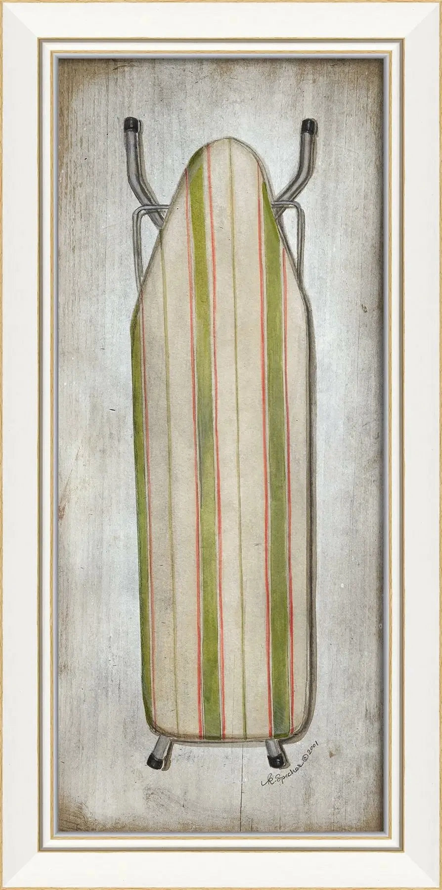 Laundry & Mending Framed Art Print