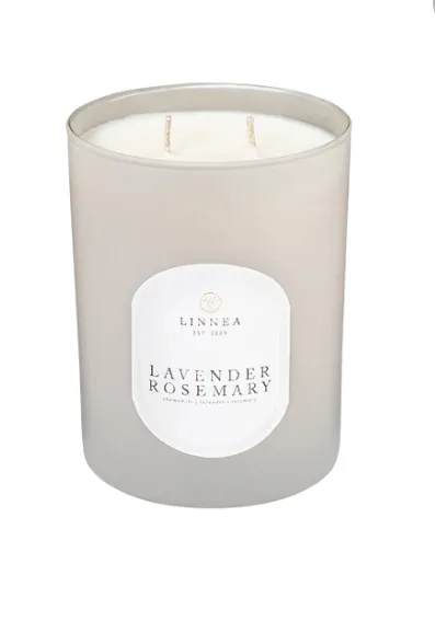 Lavender Rosemary 2 Wick Candle