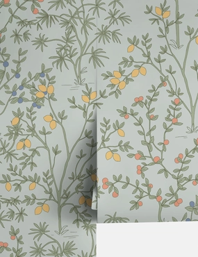 Lemon Grove Peel   Stick Wallpaper by Erin & Ben Co. 