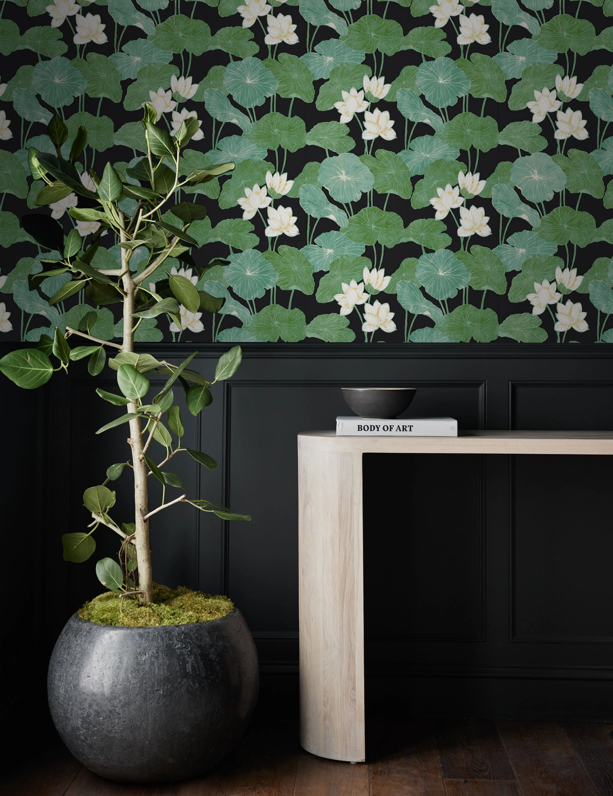 Lily Pad Peel   Stick Wallpaper