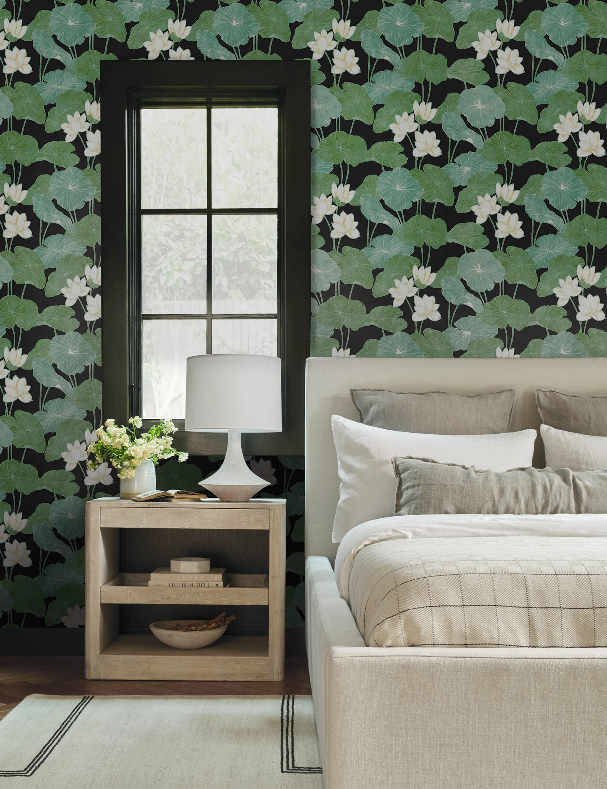 Lily Pad Peel   Stick Wallpaper