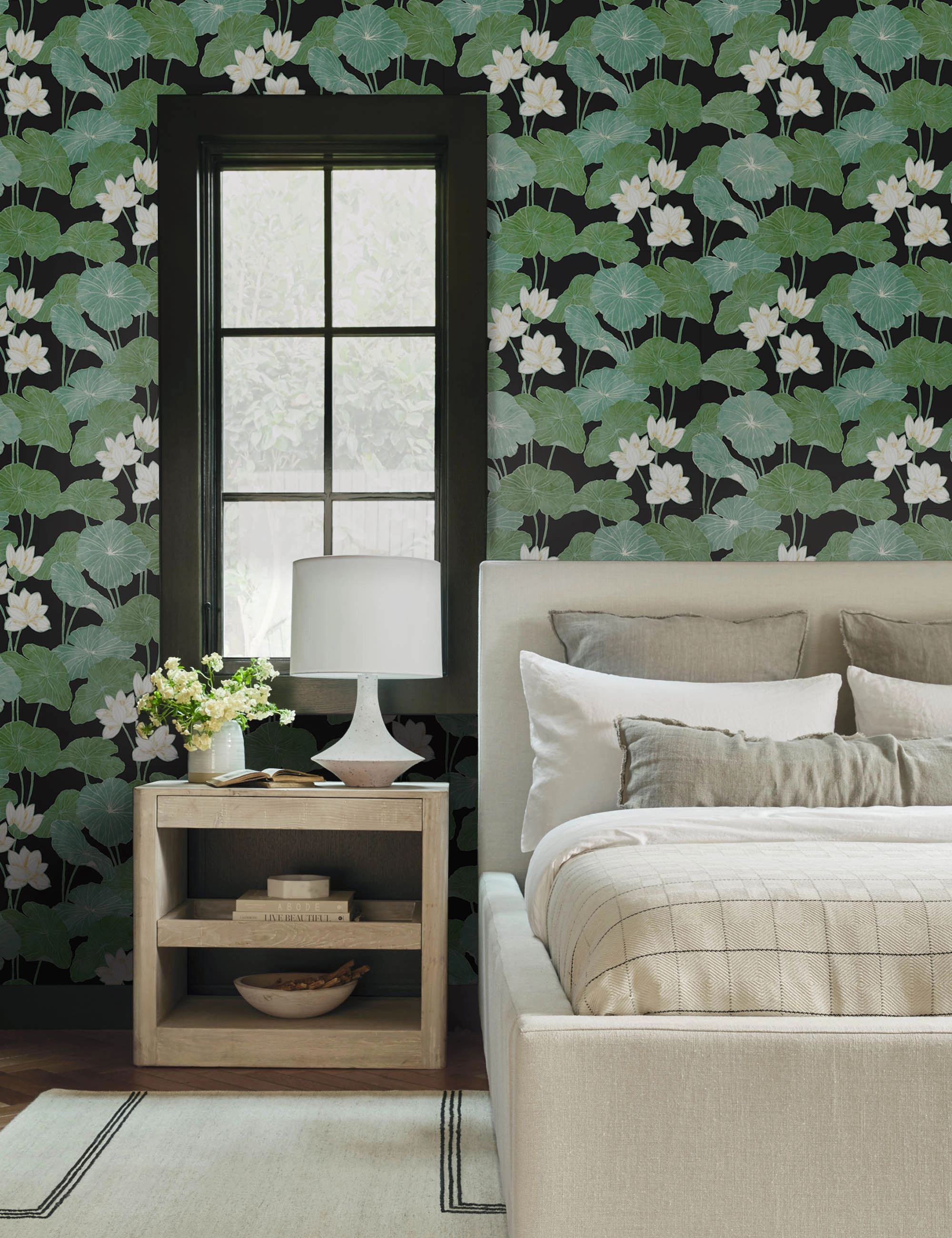 Lily Pad Peel   Stick Wallpaper