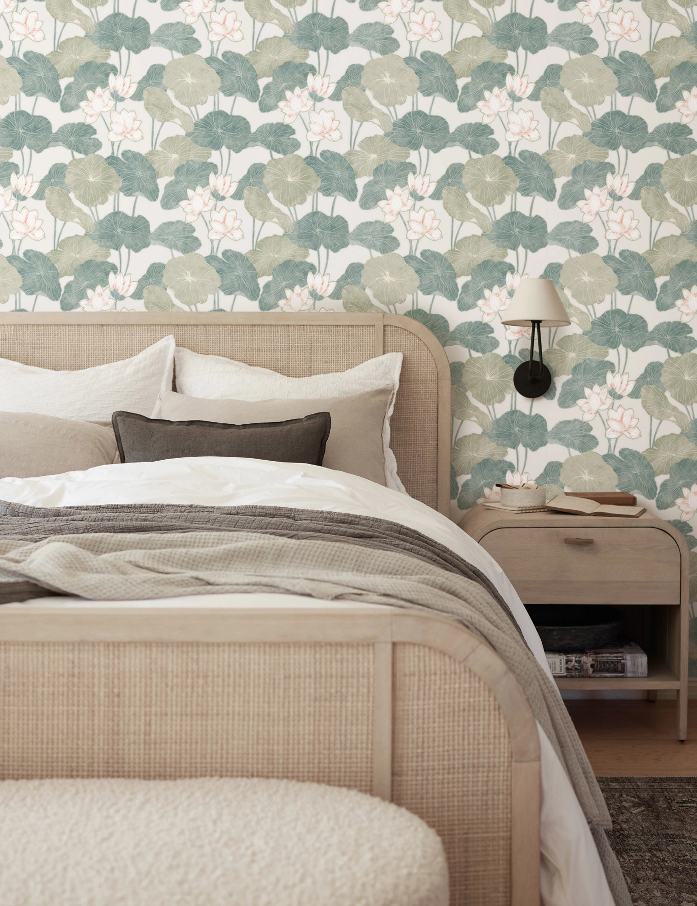 Lily Pad Peel   Stick Wallpaper