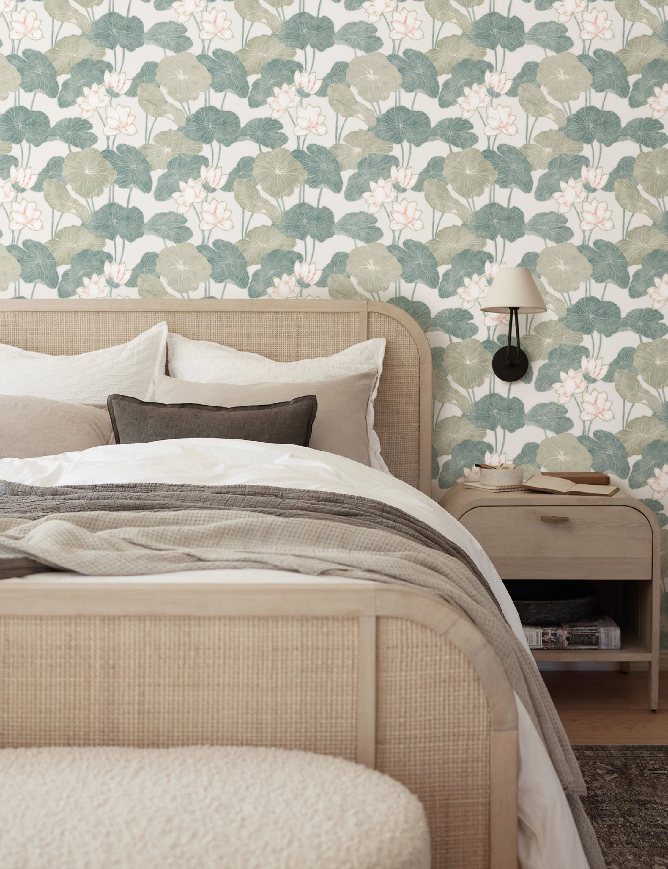 Lily Pad Peel   Stick Wallpaper