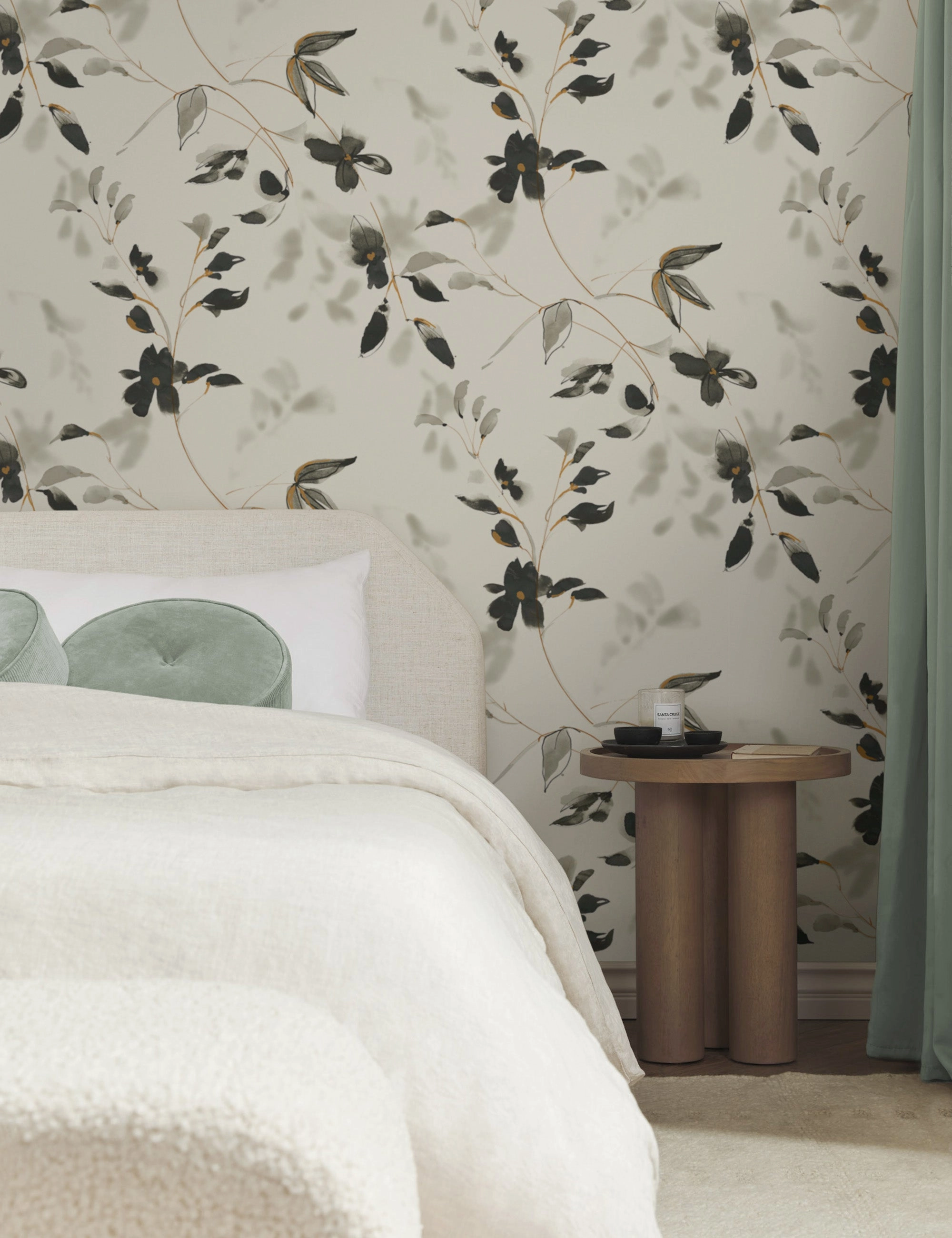 Linden Flower Premium Peel   Stick Wallpaper