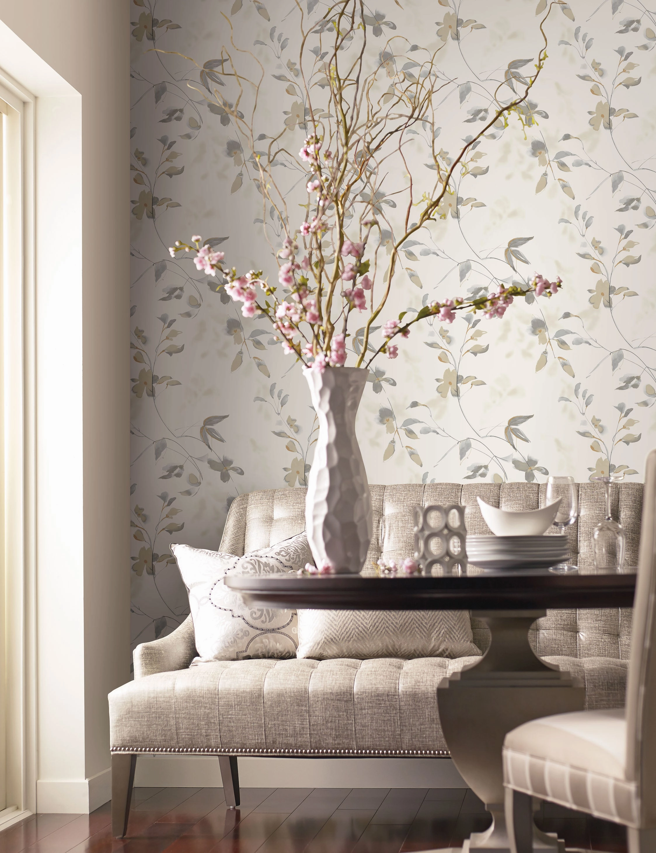 Linden Flower Premium Peel   Stick Wallpaper