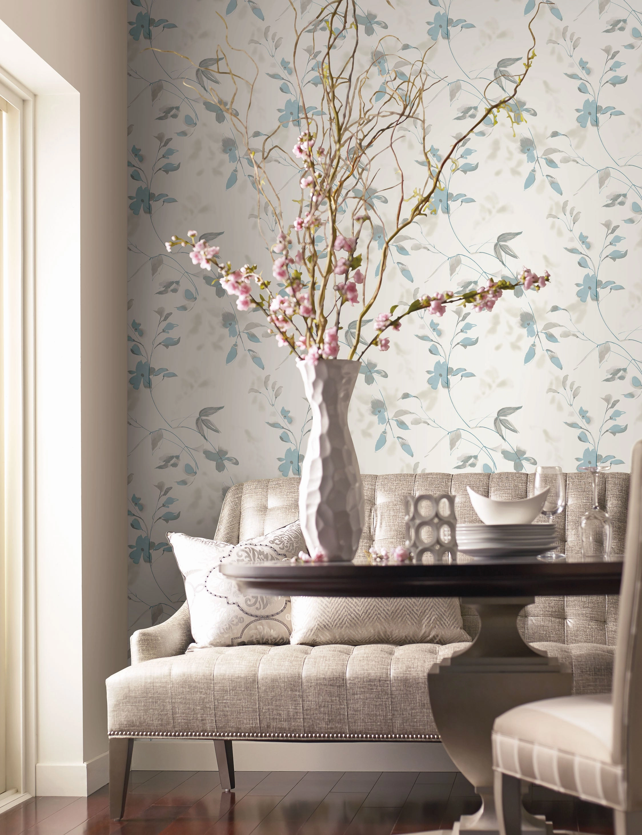 Linden Flower Premium Peel   Stick Wallpaper