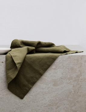 Linen Table Napkins (Set of 4) by Cultiver 