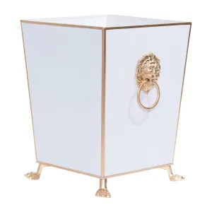 Lion Square Wastebasket 