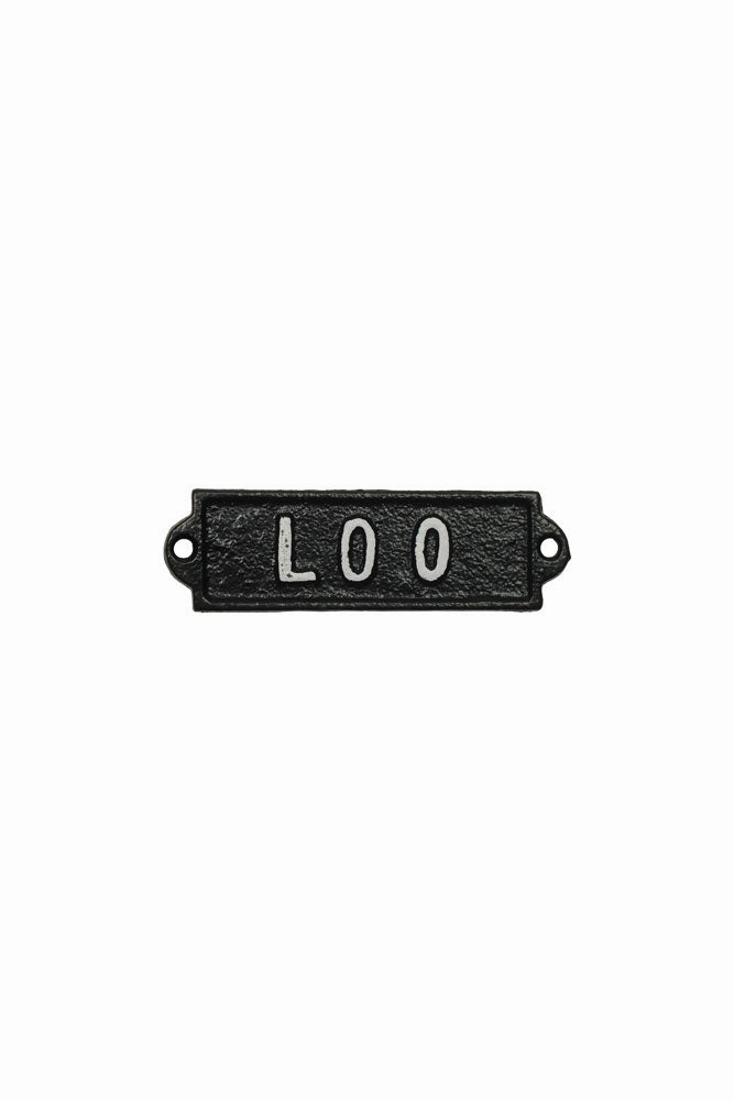 Loo Door Hanging Sign