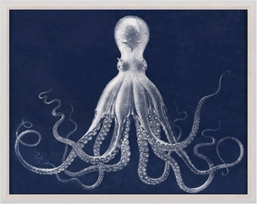 Lord Bodner in Blue Octopus Wall Art 