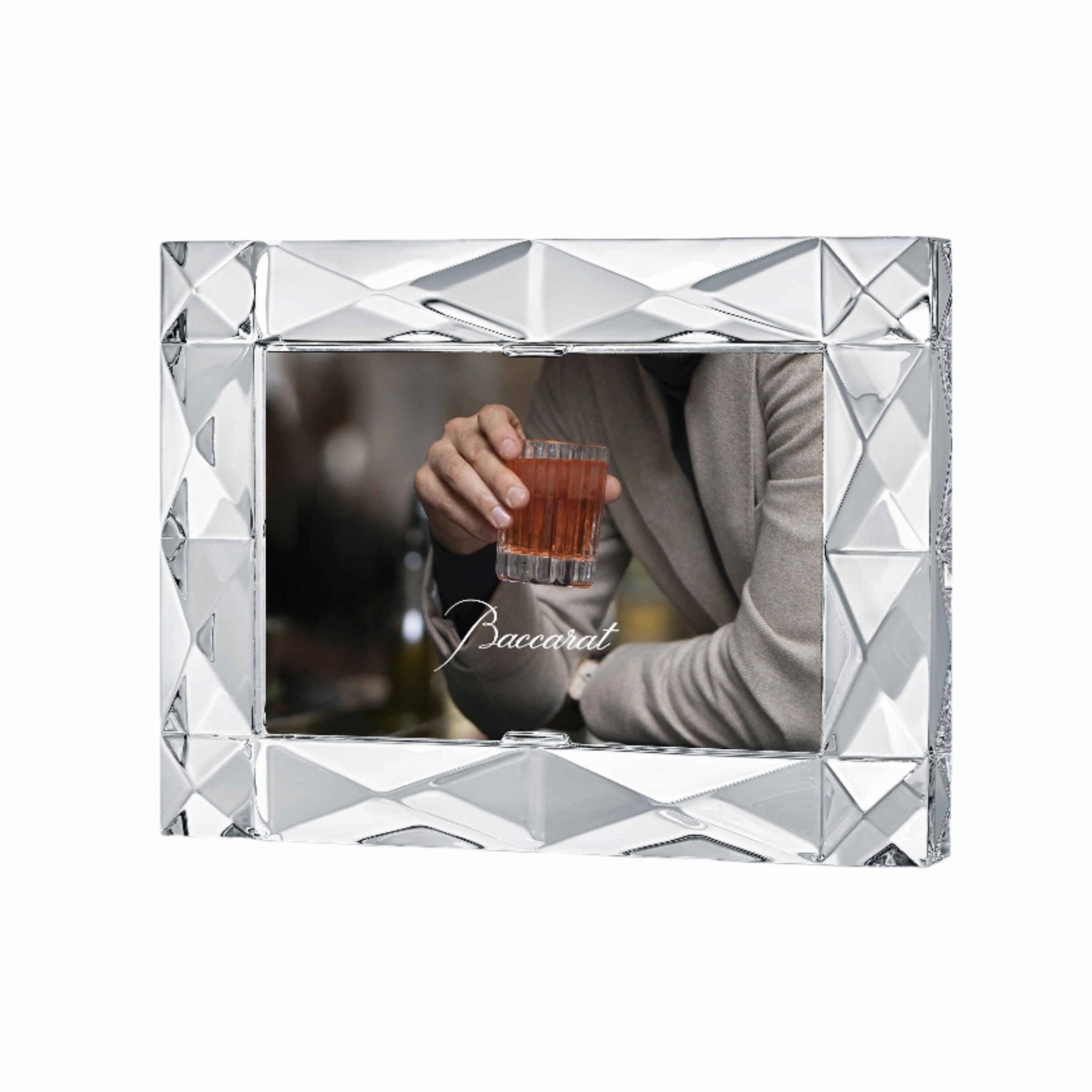 Louxor - Horizontal Photo Frame Clear 
