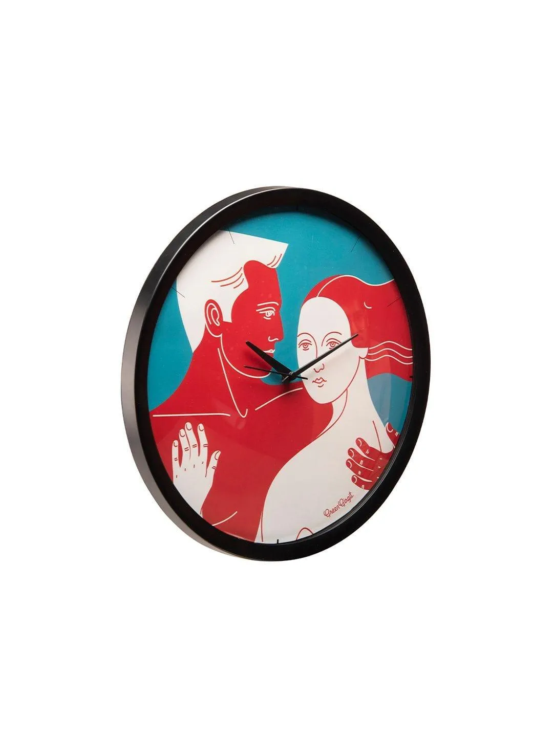 Love Forever Multicolor Wall Clock