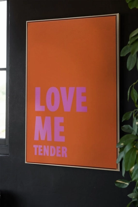 Love Me Tender Canvas 