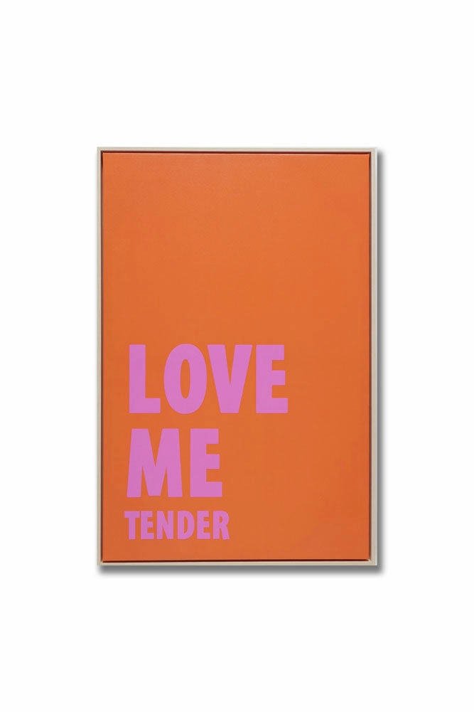 Love Me Tender Canvas