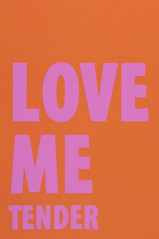 Love Me Tender Canvas