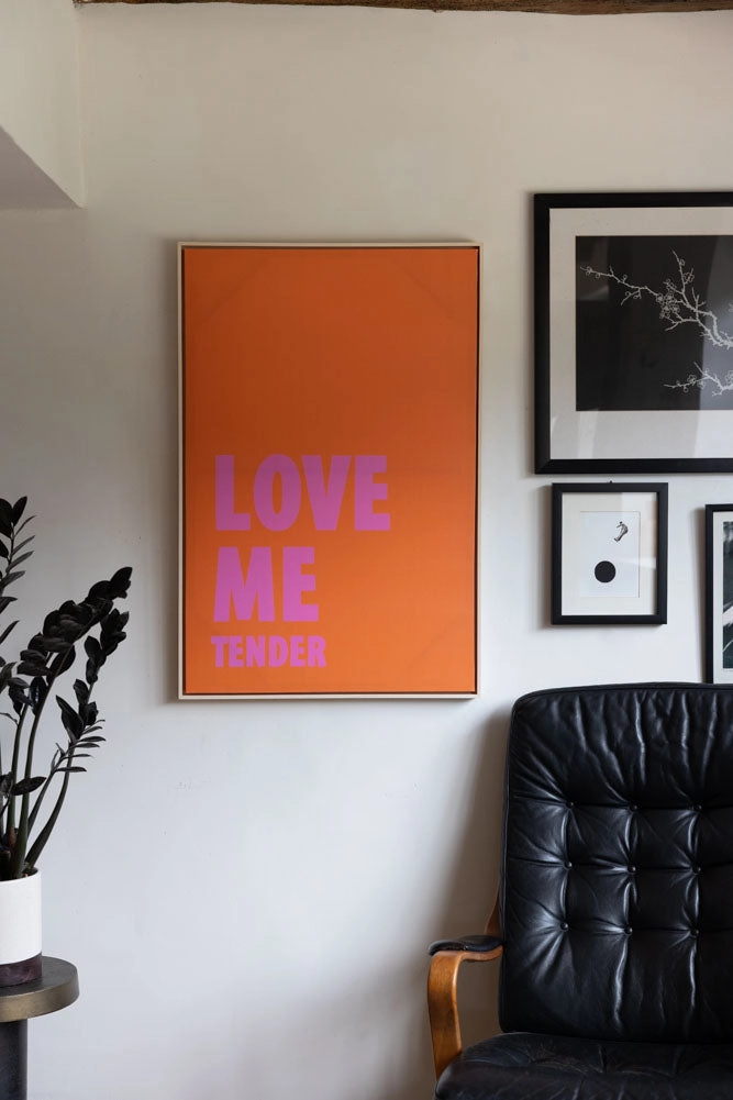 Love Me Tender Canvas