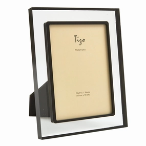 Lucite - Acrylic Frame Black Border 5" Trim 